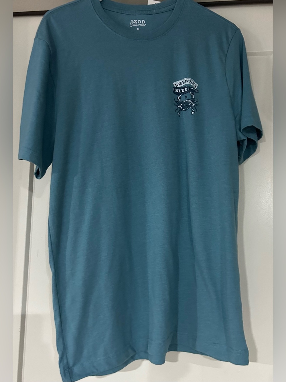 Izod Teal Short-Sleeve Graphic Tee